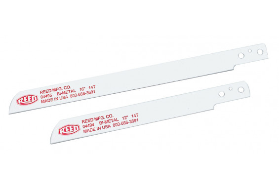 
                              
                              Z1614 (haut), Z1214 (bas)
                               - Lames de scie à métaux motorisée by Reed Manufacturing
