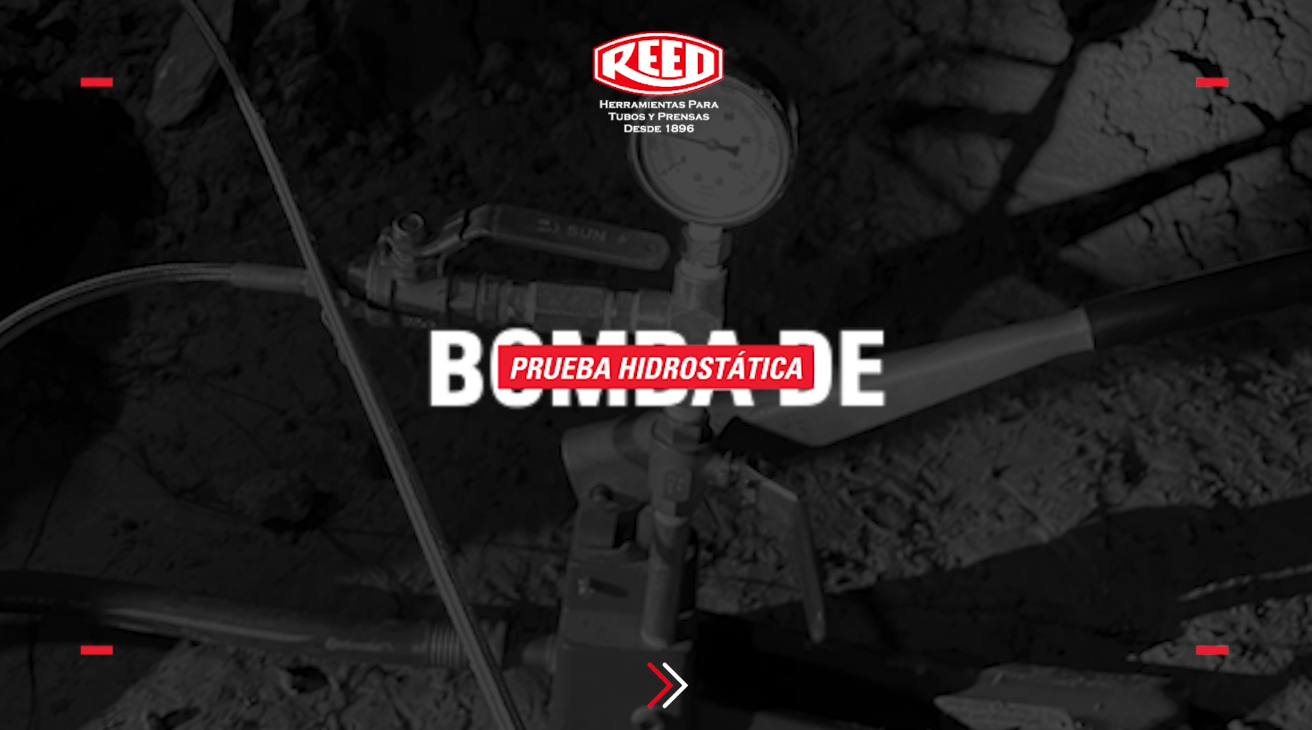 Consejos de REED : Mantenimiento para bomba de prueba hidrostática