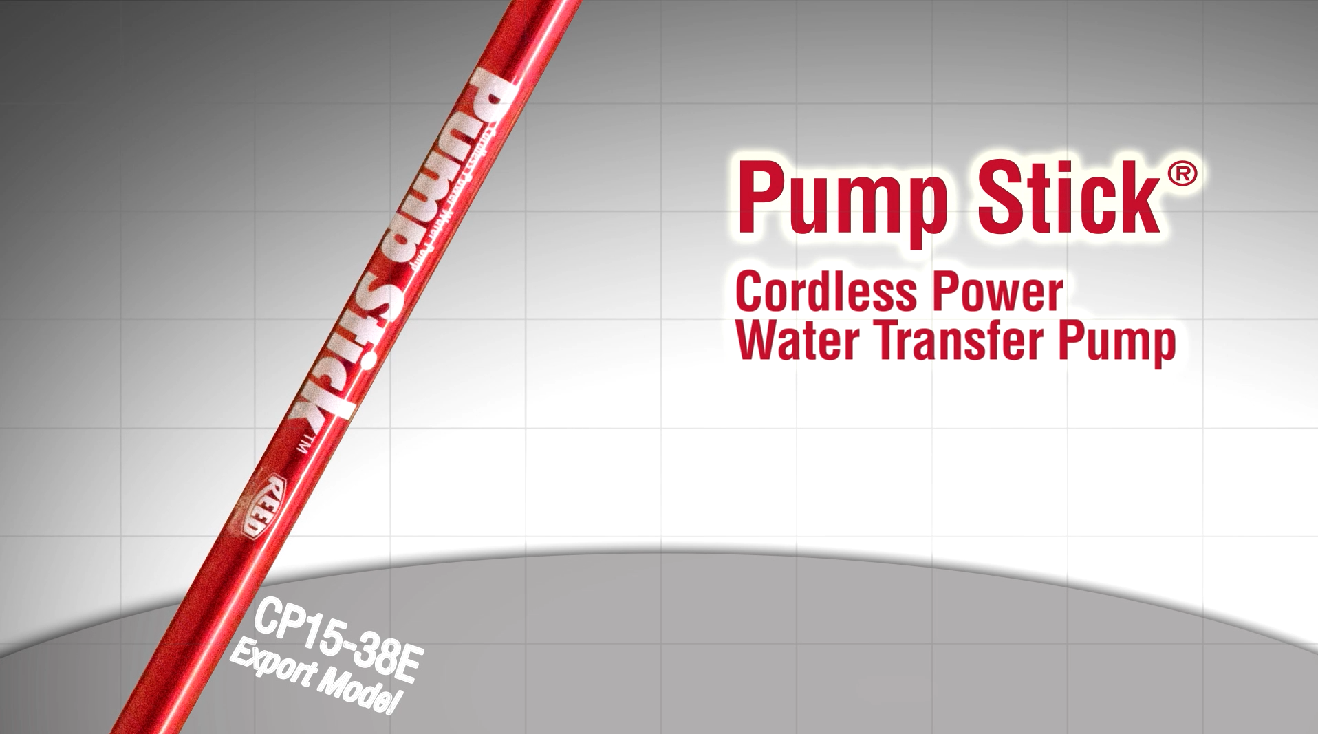 Pump Stick® 蓄电池式水泵（出口）— 商用